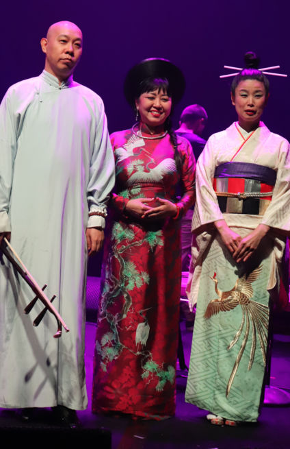 Les 3 Parfums : Huong Thanh, Guo Gan, Fumie Hihara