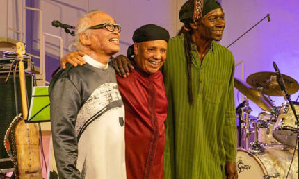 trio Majid Bekkas - Ngûyen Lê - Hamid Drake, artiste produit par JMP